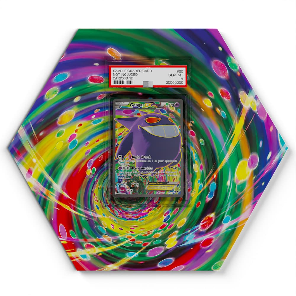 114/119 Gengar - Extended Artwork Pokemon Card Display