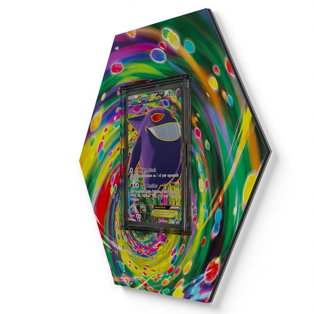 114/119 Gengar - Extended Artwork Pokemon Card Display