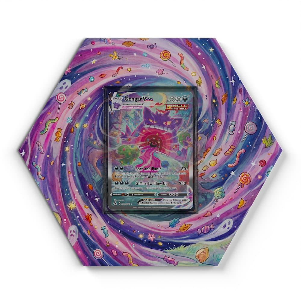 271/264 Gengar VMAX - Extended Artwork Pokemon Card Display