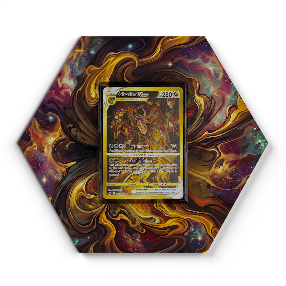 GG69 Giratina Vstar CRZ - Extended Artwork Pokemon Card Display