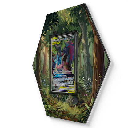 201/214 Greninja & Zoroark GX - Extended Artwork Pokemon Card Display