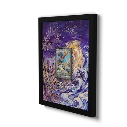 SVP 132 Greninja EX - Extended Artwork Framed Pokemon Card Display