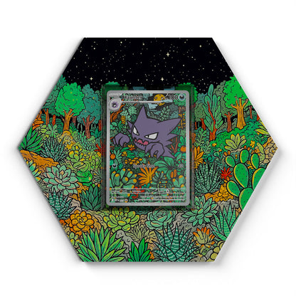 027 Haunter - Extended Artwork Pokemon Card Display