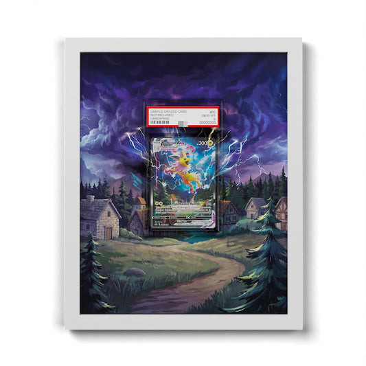 SWSH184 Jolteon - Extended Artwork Framed Pokemon Card Display