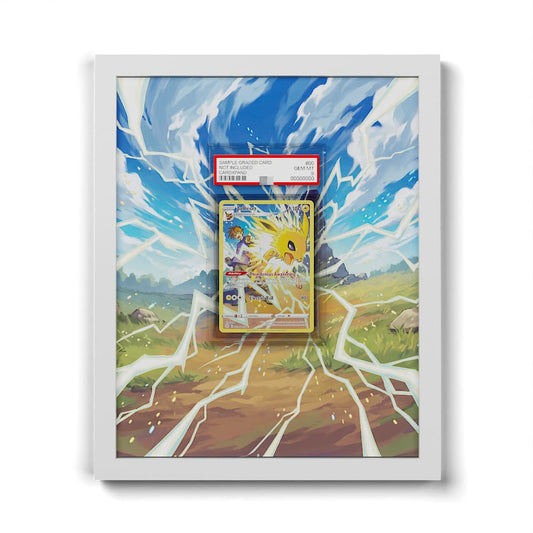 TG04 Jolteon - Extended Artwork Framed Pokemon Card Display