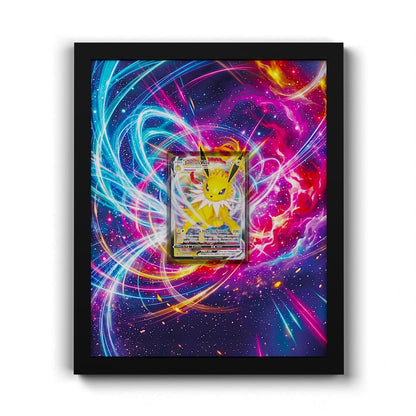 051/203 Jolteon VMAX - Extended Artwork Framed Pokemon Card Display