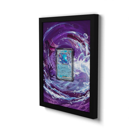 012/064 Kingdra EX - Extended Artwork Framed Pokemon Card Display