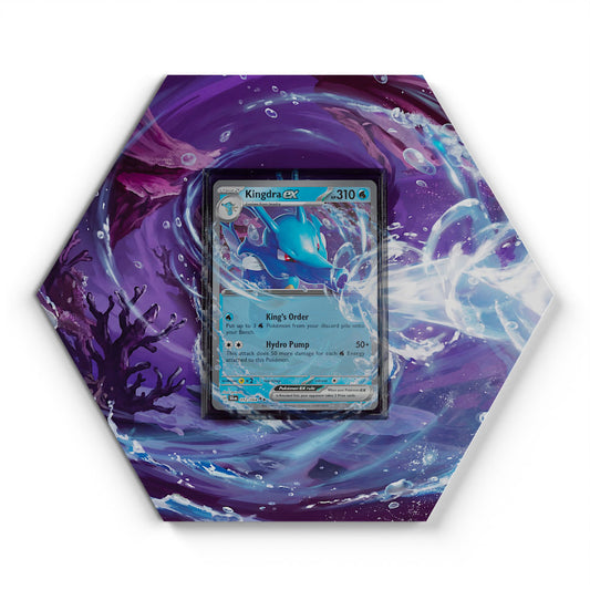 012/064 Kingdra EX - Extended Artwork Pokemon Card Display