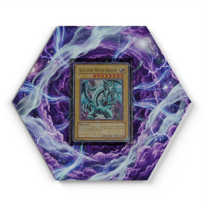 LOB-001 Blue-Eyes White Dragon - Extended Artwork Yu-Gi-Oh Card Display