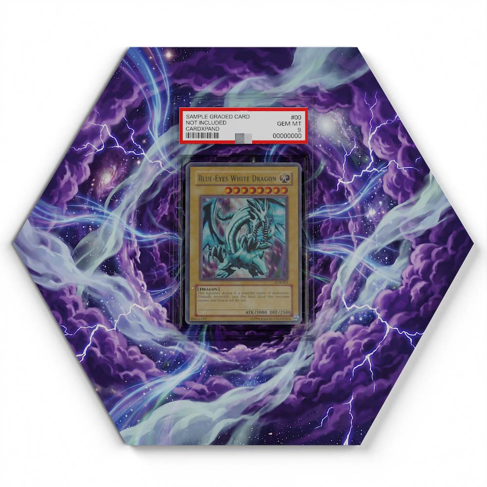 LOB-001 Blue-Eyes White Dragon - Extended Artwork Yu-Gi-Oh Card Display