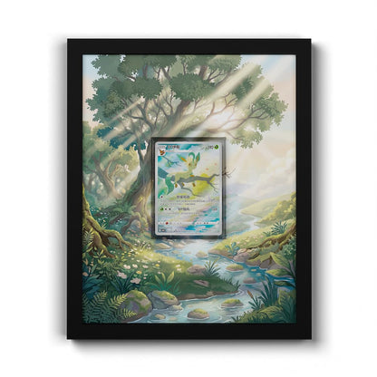 07 Leafeon - Extended Artwork Framed Pokemon Card Display