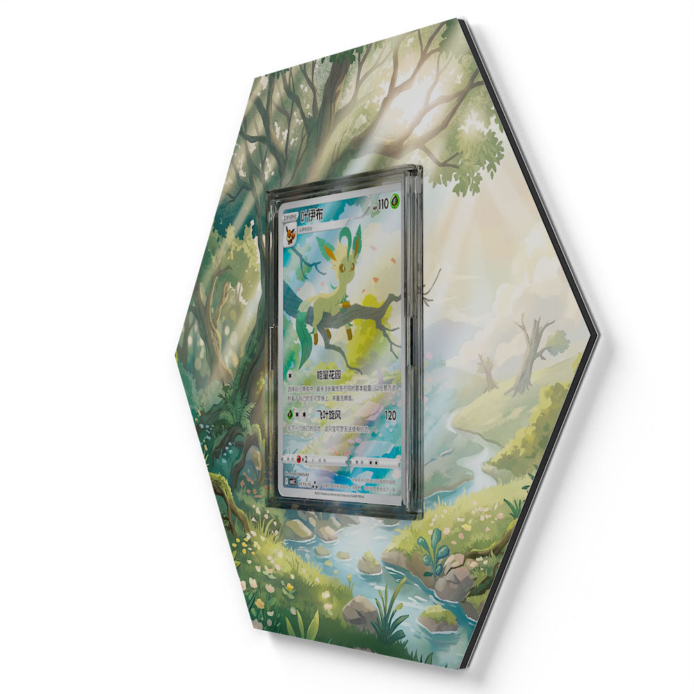 07 Leafeon CBB2C - Extended Artwork Pokemon Card Display