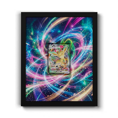 008/203 Leafeon VMAX - Extended Artwork Framed Pokemon Card Display