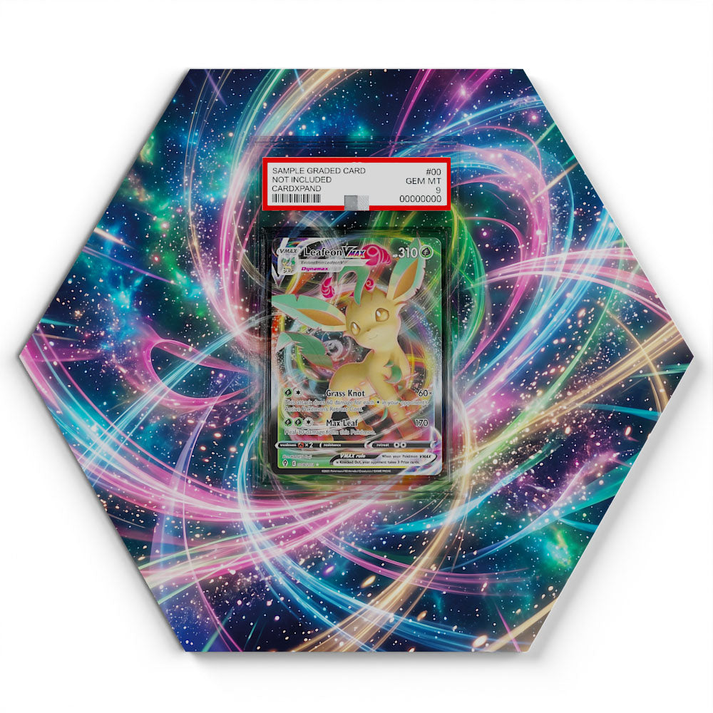 008/203 Leafeon VMAX - Extended Artwork Pokemon Card Display