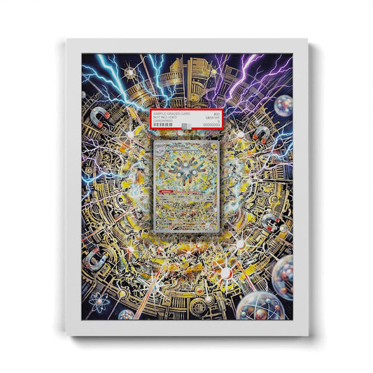 159 Magneton - Extended Artwork Framed Pokemon Card Display