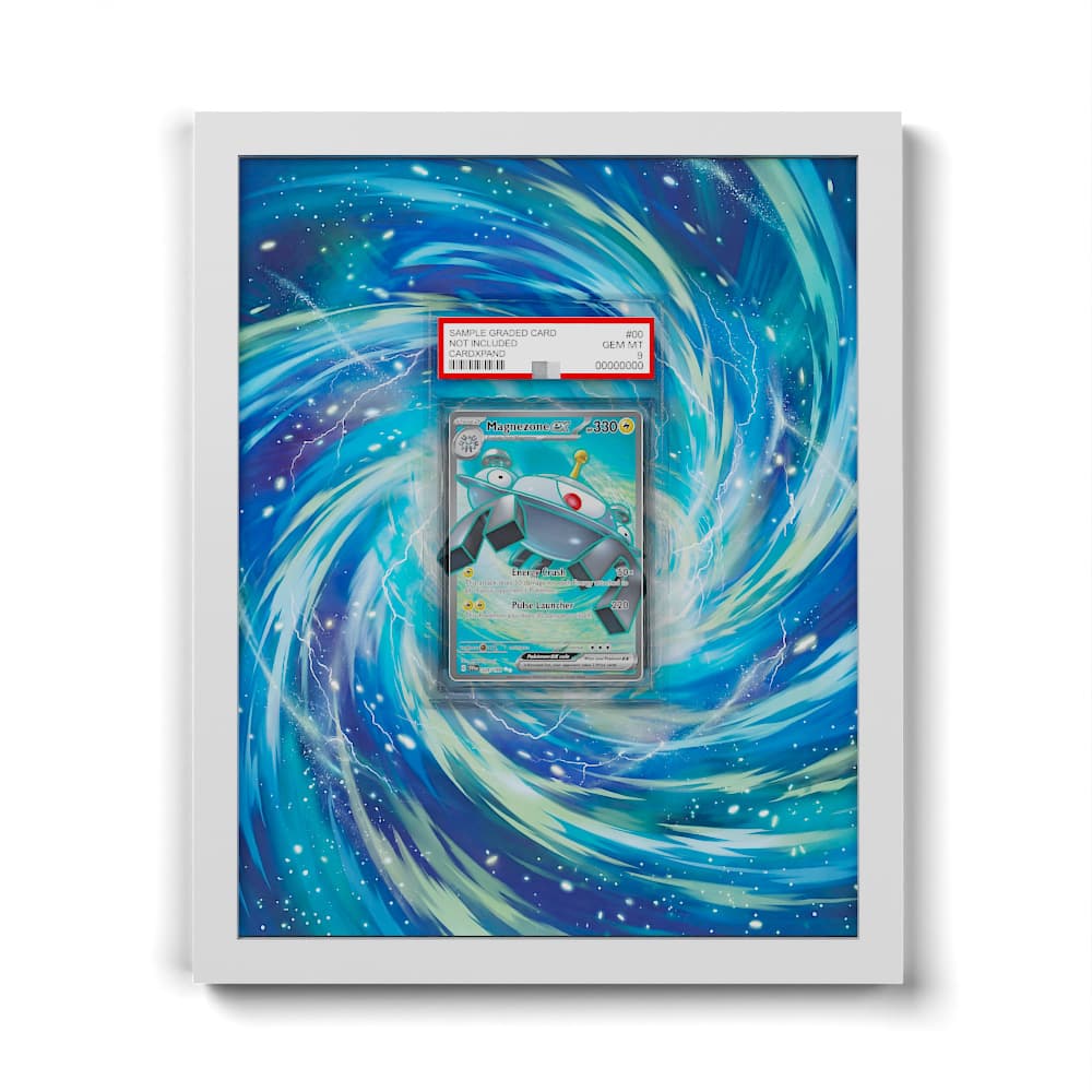 226/198 Magnezone - Extended Artwork Framed Pokemon Card Display