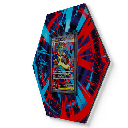 160/132 Mega Lucario EX - Extended Artwork Pokemon Card Display