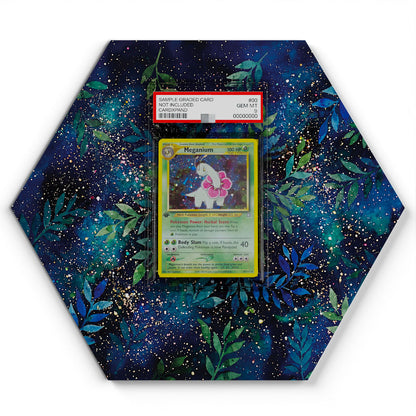 154 Meganium - Extended Artwork Pokemon Card Display