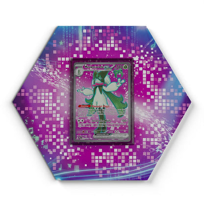 231/193 Meowscarada EX - Extended Artwork Pokemon Card Display
