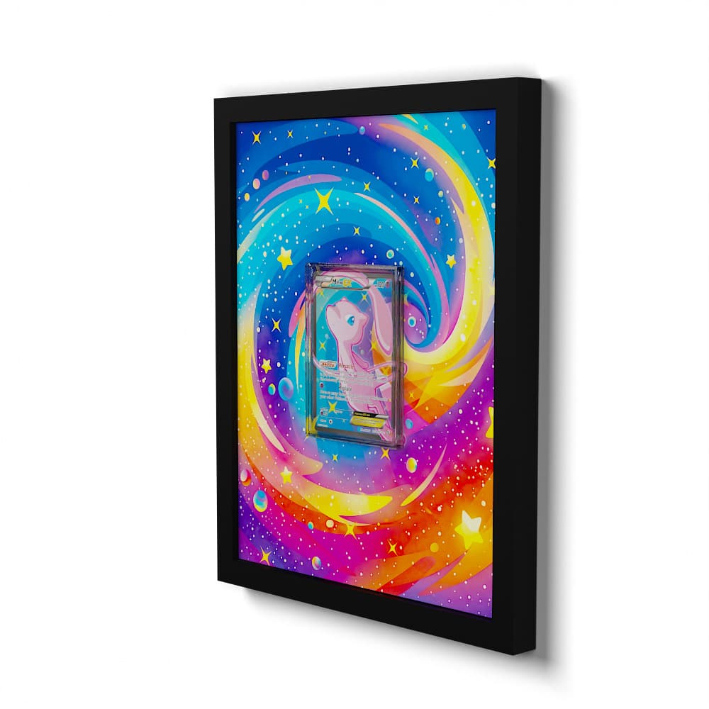 RC24 Mew EX - Extended Artwork Framed Pokemon Card Display