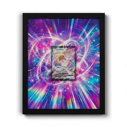040/100 Mew VMAX - Extended Artwork Framed Pokemon Card Display