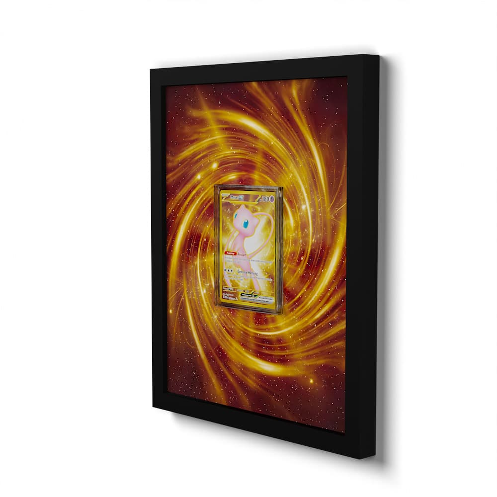 205 Mew EX - Extended Artwork Framed Pokemon Card Display