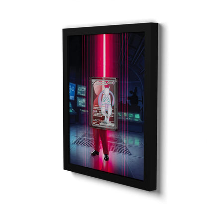 213/182 Mewtwo - Extended Artwork Framed Pokemon Card Display