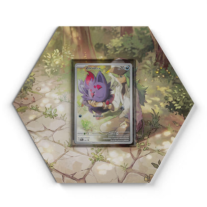 189 N's Zorua - Extended Artwork Pokemon Card Display