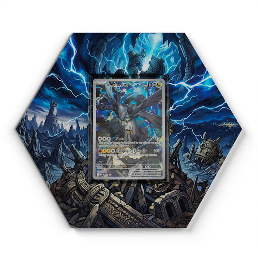 031 N's Zekrom - Extended Artwork Pokemon Card Display
