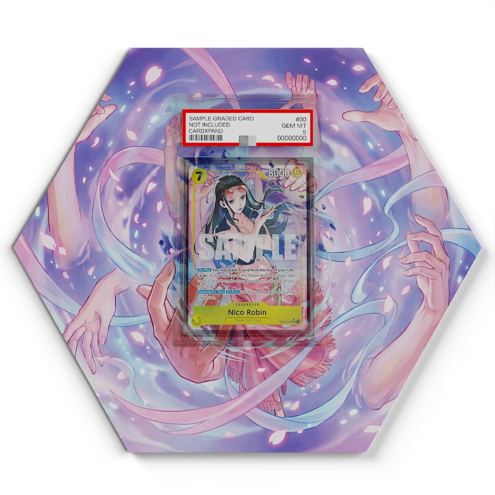 EB03-055 Nico Robin AA - Extended Artwork One Piece Card Display