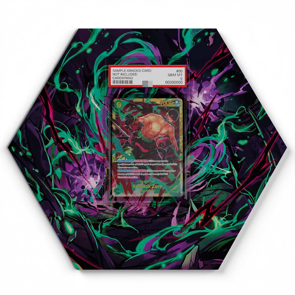 OP06 118 Roronoa Zoro - Extended Artwork One Piece Card Display