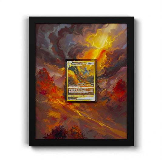 GG68 Origin Forme Dialga VSTAR - Extended Artwork Framed Pokemon Card Display