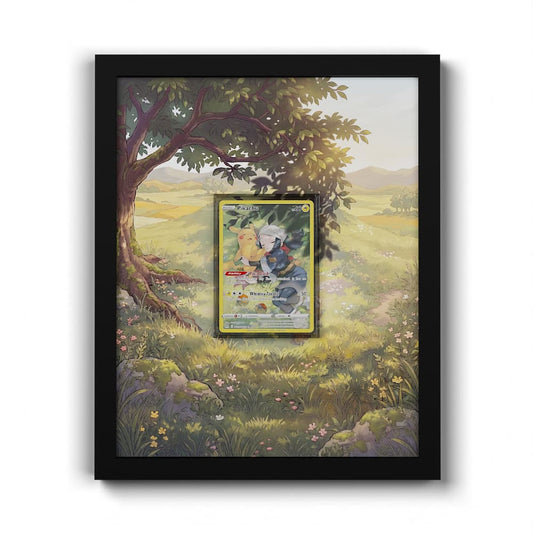 TG05/TG30 Pikachu - Extended Artwork Framed Pokemon Card Display