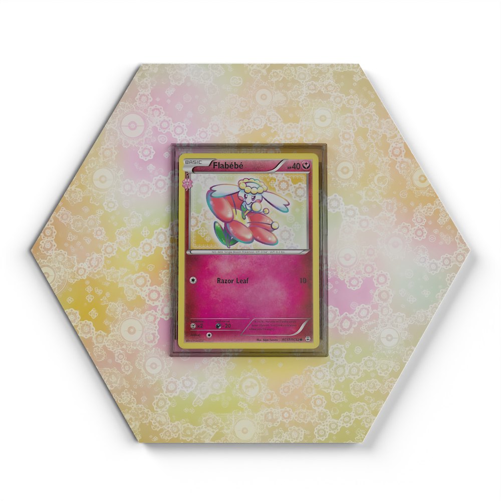 RC17/RC32 Flabébé - Extended Artwork Pokemon Card Display