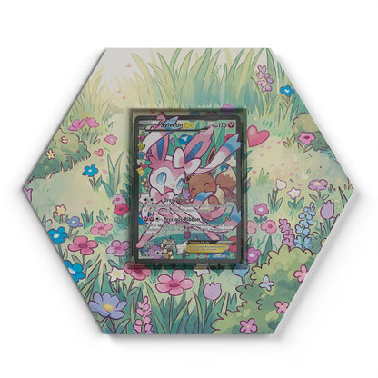RC32/RC32 Sylveon EX - Extended Artwork Pokemon Card Display