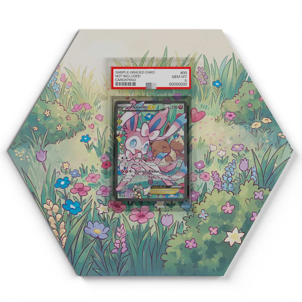RC32/RC32 Sylveon EX - Extended Artwork Pokemon Card Display