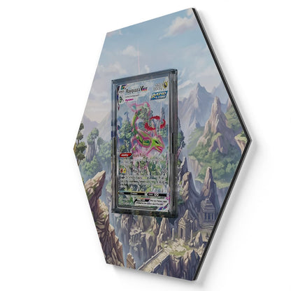 218/203 Rayquaza VMAX - Extended Artwork Pokemon Card Display