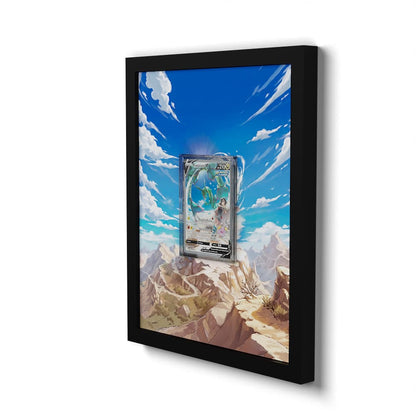 194/203 Rayquaza V - Extended Artwork Framed Pokemon Card Display