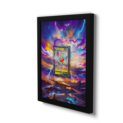 SWSH257 Rotom - Extended Artwork Framed Pokemon Card Display