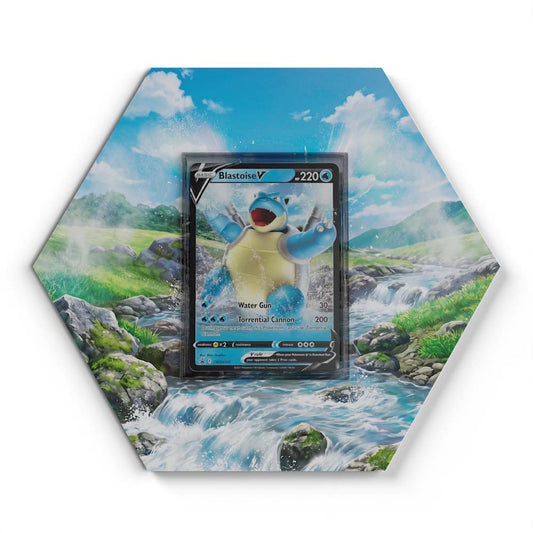 SWSH101 Blastoise V - Extended Artwork Pokemon Card Display