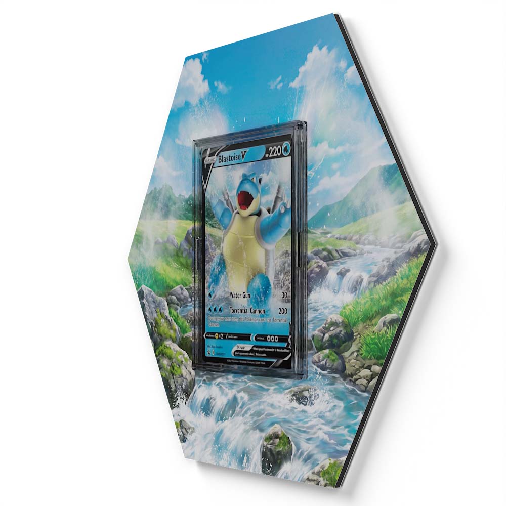 SWSH101 Blastoise V - Extended Artwork Pokemon Card Display