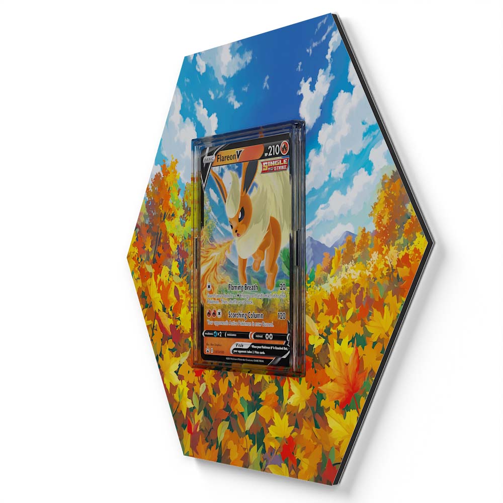 SWSH149 Flareon - Extended Artwork Pokemon Card Display