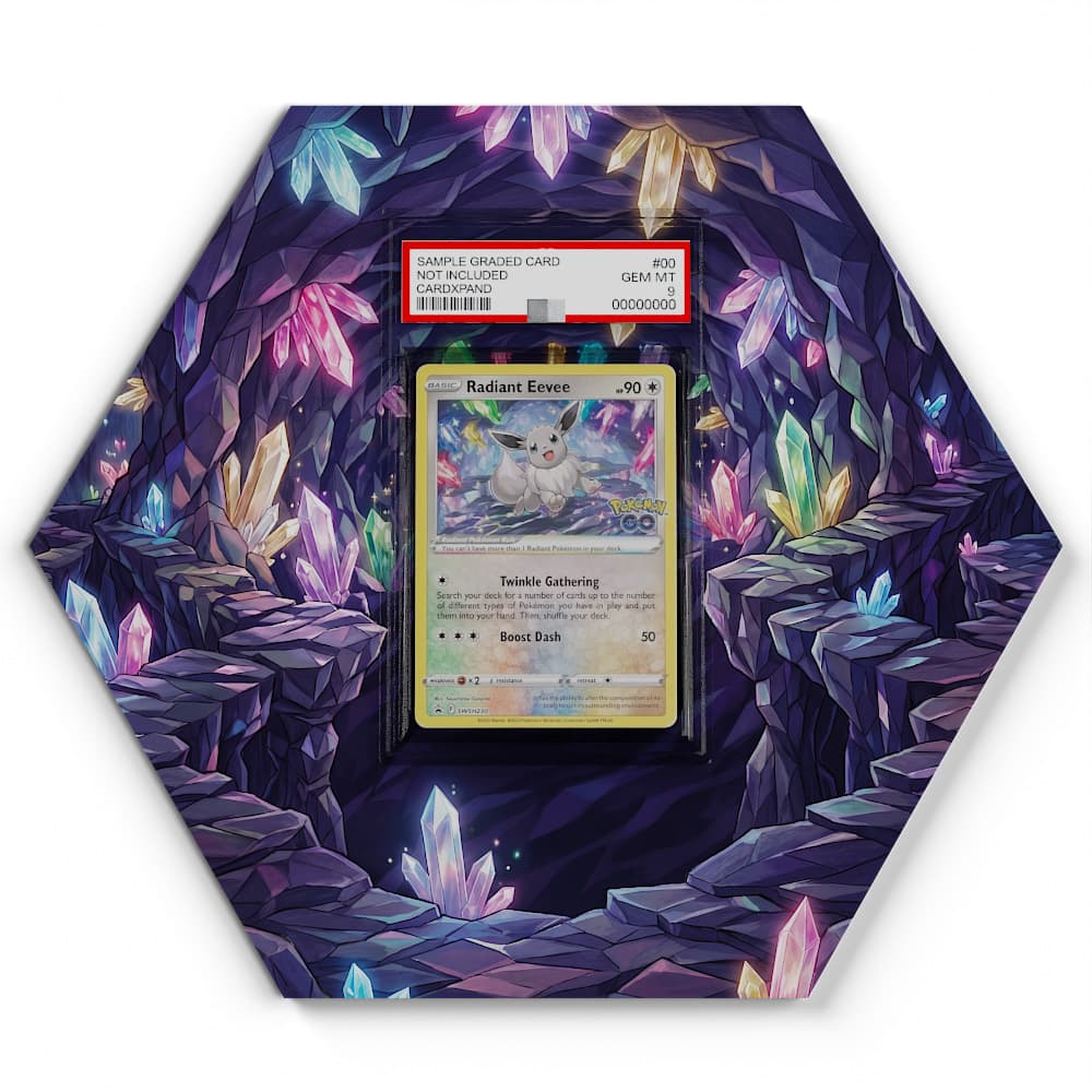 SWSH230 Radiant Eevee - Extended Artwork Pokemon Card Display