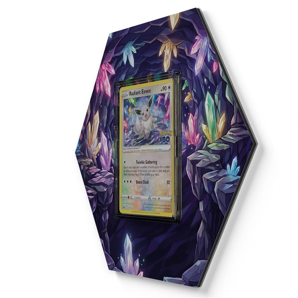 SWSH230 Radiant Eevee - Extended Artwork Pokemon Card Display