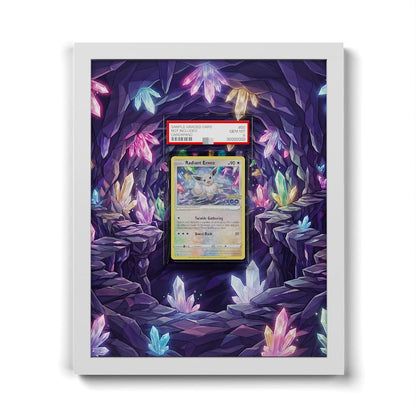 SWSH230 Radiant Eevee - Extended Artwork Framed Pokemon Card Display