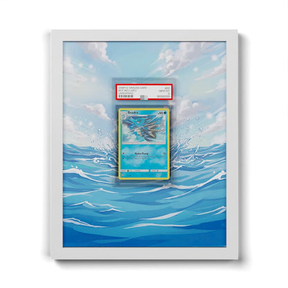 17 Seadra - Extended Artwork Framed Pokemon Card Display