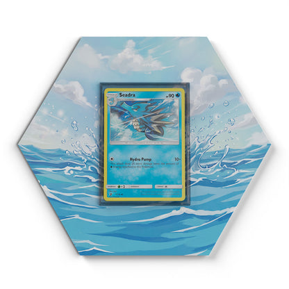17/70 Seadra - Extended Artwork Pokemon Card Display