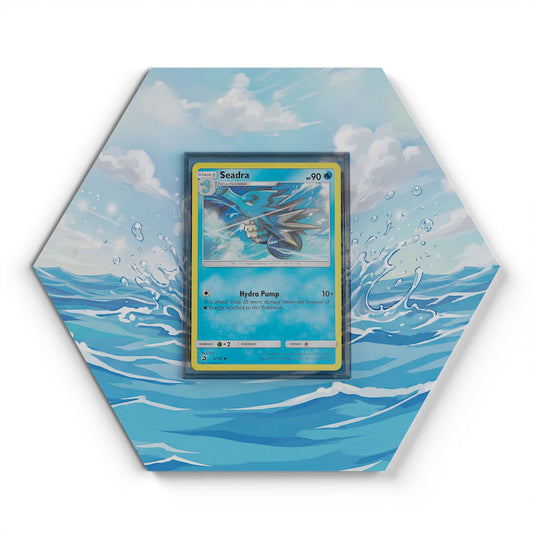 17/70 Seadra - Extended Artwork Pokemon Card Display