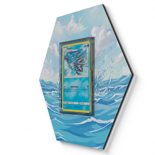17/70 Seadra - Extended Artwork Pokemon Card Display