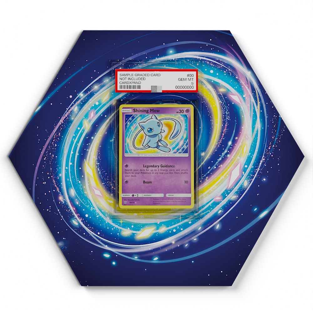 40/73 Shining Mew - Extended Artwork Pokemon Card Display